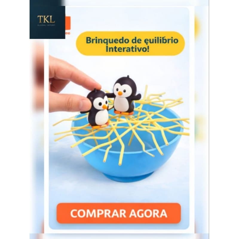 Mini Jogo Interativo Equilibrista para CRIANÇAS com Diversão para toda família