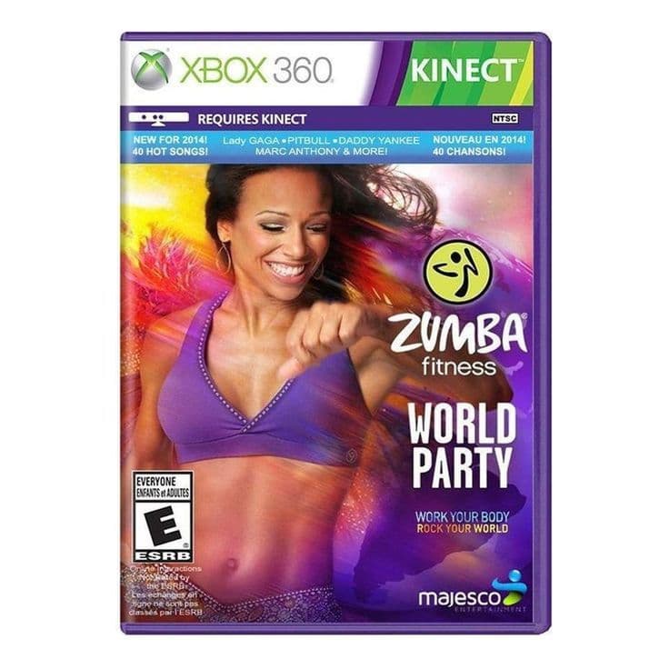 JOGO ZUMBA FITNESS WORLD PARTY XBOX 360