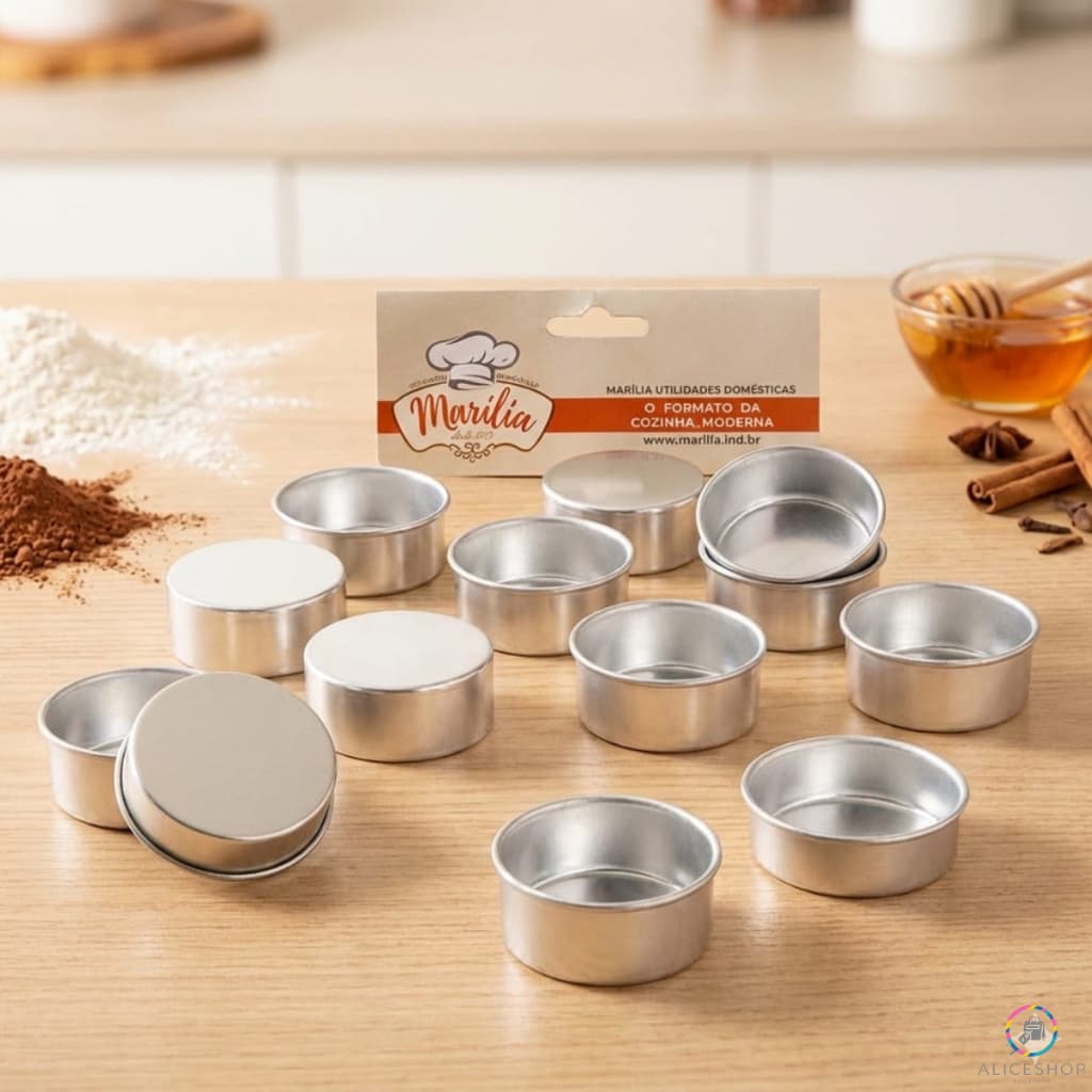 Forminha para Pão de Mel em Aço Flandres Nº1 Doces Artesanais Cozinha