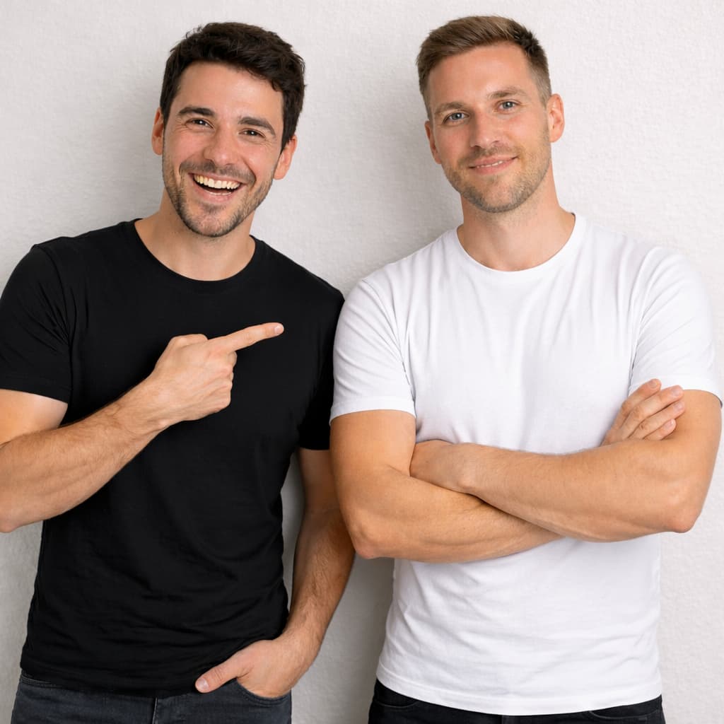 Kit 2 Camisetas Masculinas Algodão 100% Premium Básica Lisa Casual
