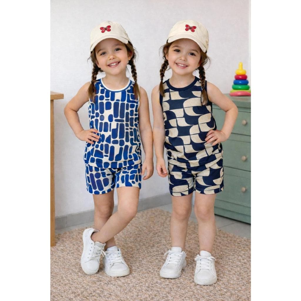 Kit 6 Peças Conjunto Roupas Infantil Menina  -  Kit 3 Conjuntos  Roupa Infantil  Verão