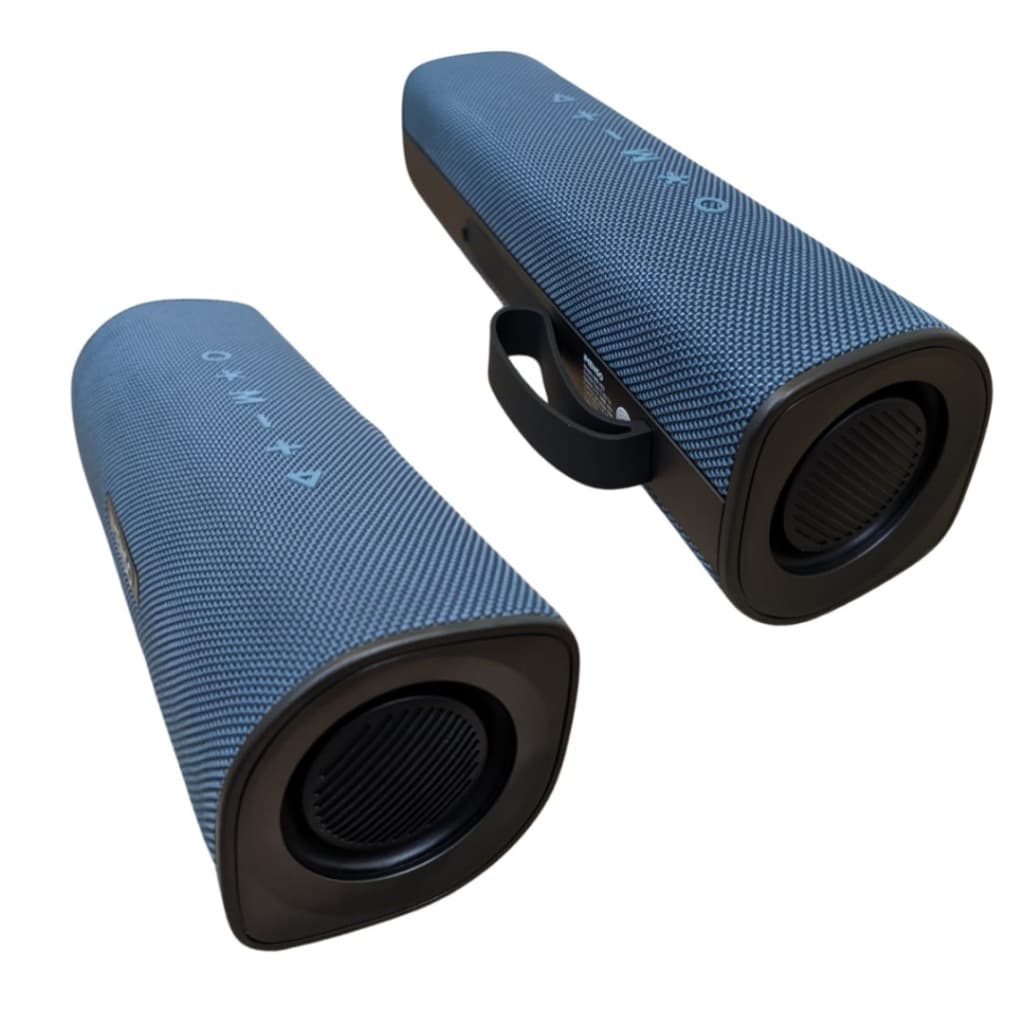 Caixa De Som Boombox Recarregável Portátil IMENSO IMS-X03 Extra Bass IPX5 Bluetooth 10 W 1800 mAh USB, TWS, Entrada AUX