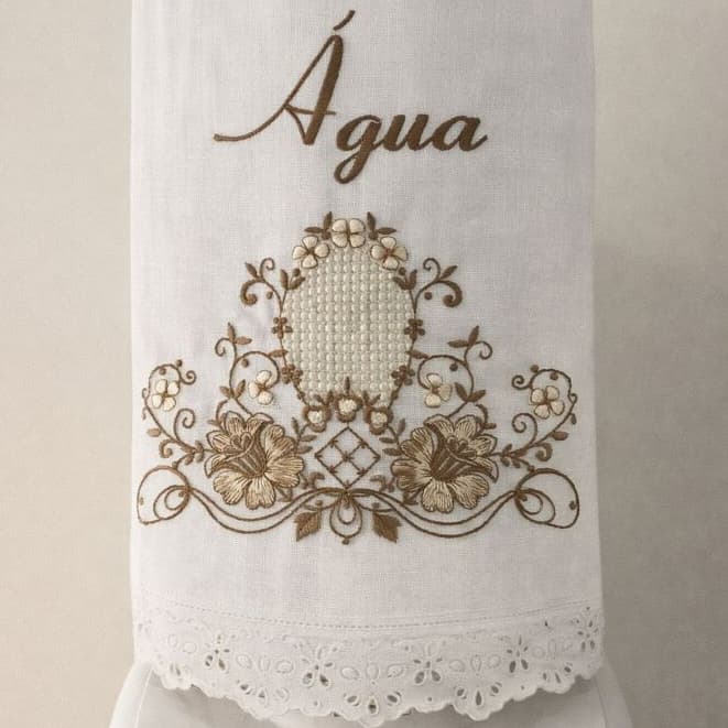 Capa Garrafão Galão Água 20 Litros Bordada Cozinha Linda
