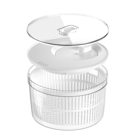 Kit Organizador e Secador de Saladas Ou 5,5L Linha Clear Fresh