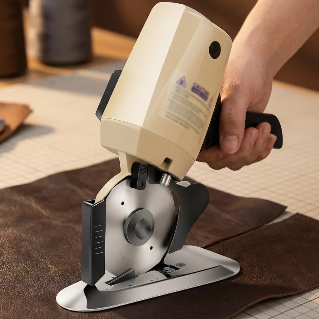 Maquina Cortar Tecido 220v 250w Octogonal 4 Pol Lamina 100mm