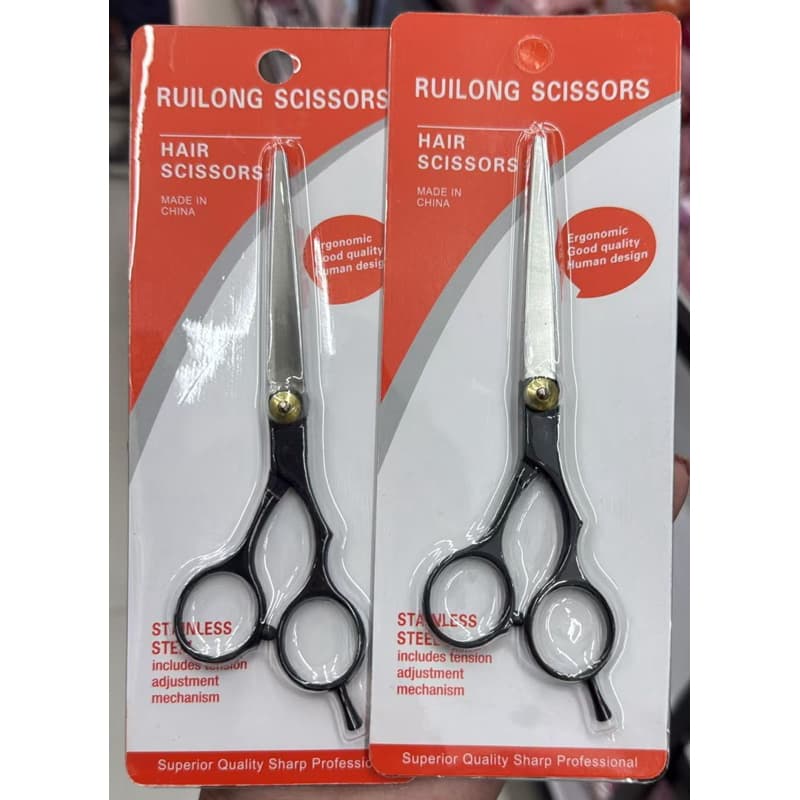 Tesoura Cabelo Profissional 6.75" 175mm Aço Inoxidável Corte Preciso