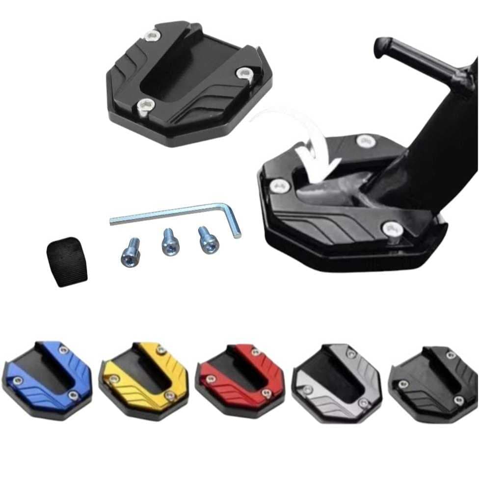 PROTETOR DESCANCO LATERAL PEZINHO P/MOTO ANTIDERENTE CORES VARIADAS