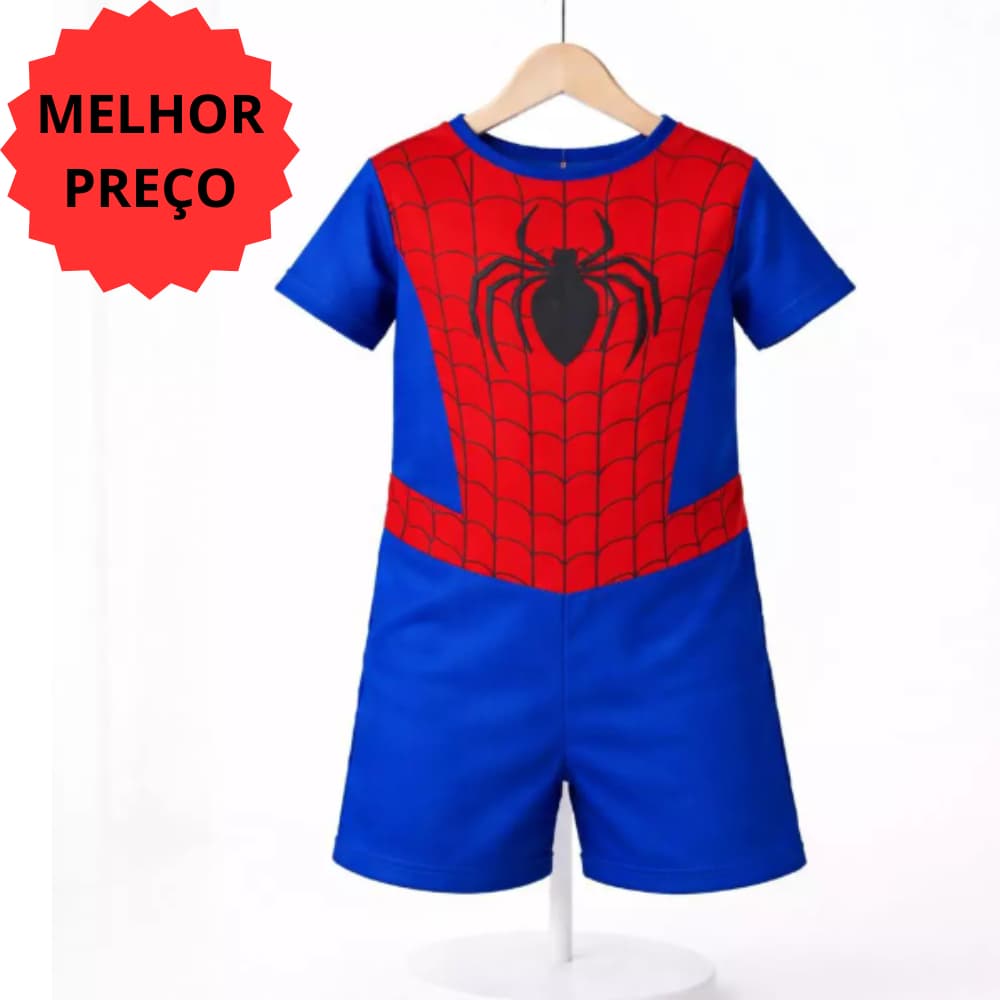 Fantasia Infantil Homem Aranha