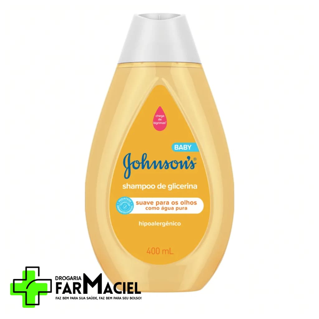 Shampoo Johnsons's Baby Regular 400ml Shampoo de glicerina
