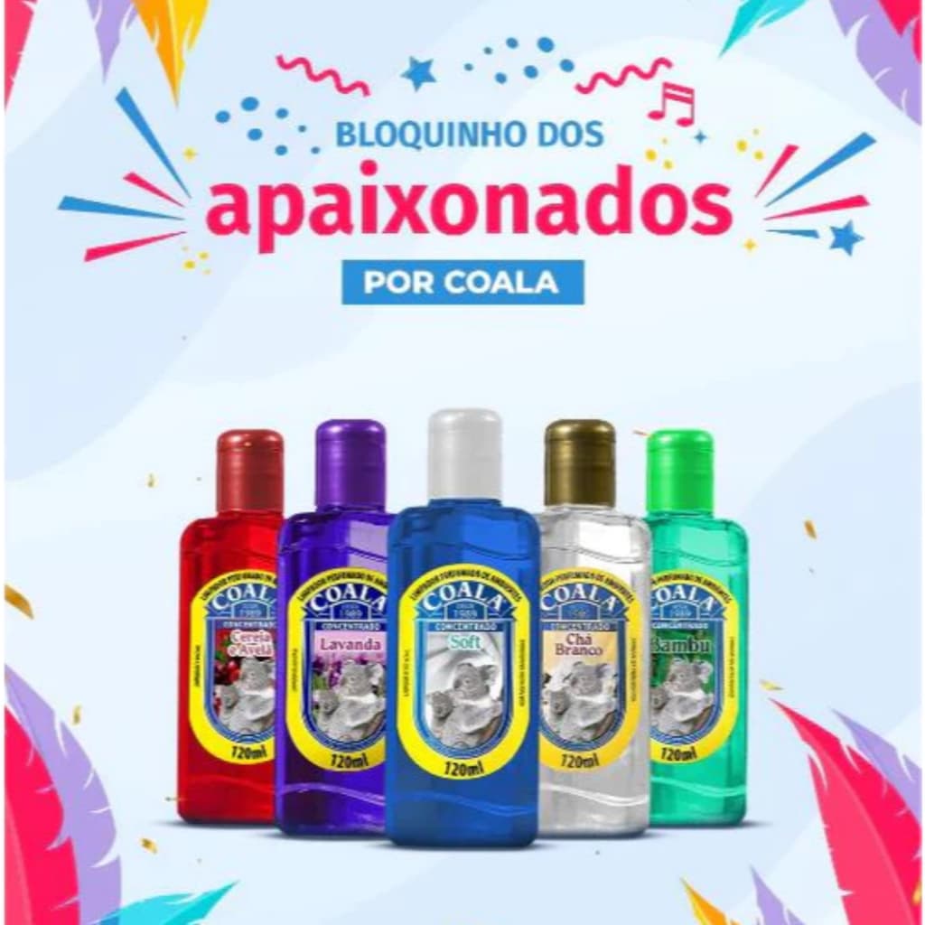 Fragrâncias Limpador Perfumado Coala 120 ml