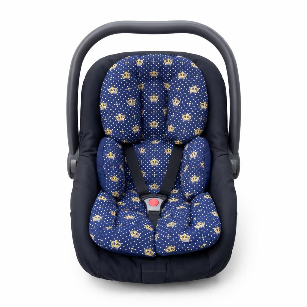 redutor para bebe conforto e carrinho 70cm x 40cm estampa chevron