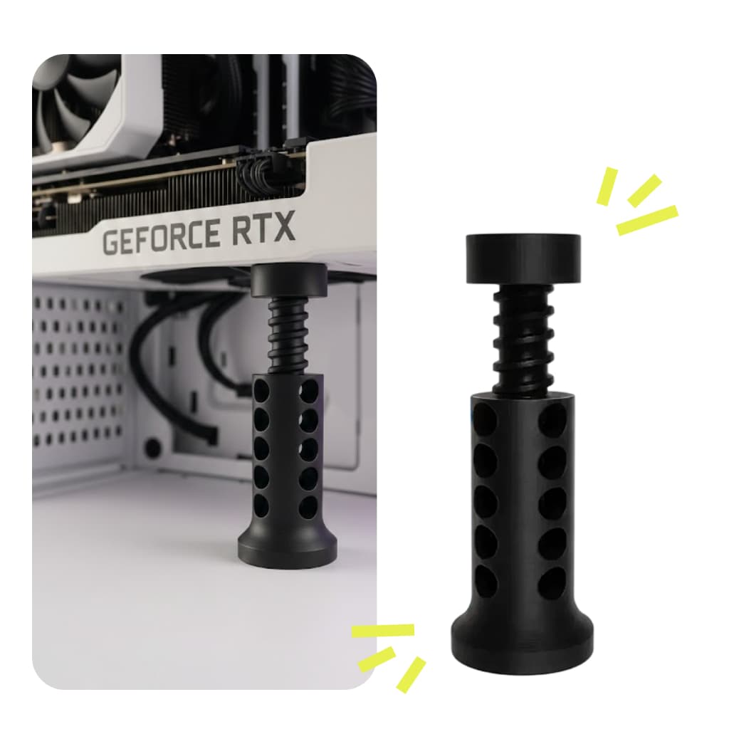 SUPORTE PARA PLACA DE VIDEO GPU AJUSTAVEL