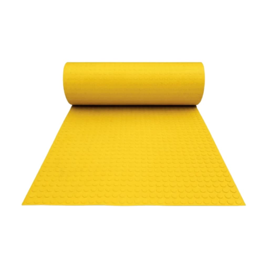 1 M x 1 M Piso Moeda Amarelo  Borracha para Academia Box Crossfit Garagem Comércios
