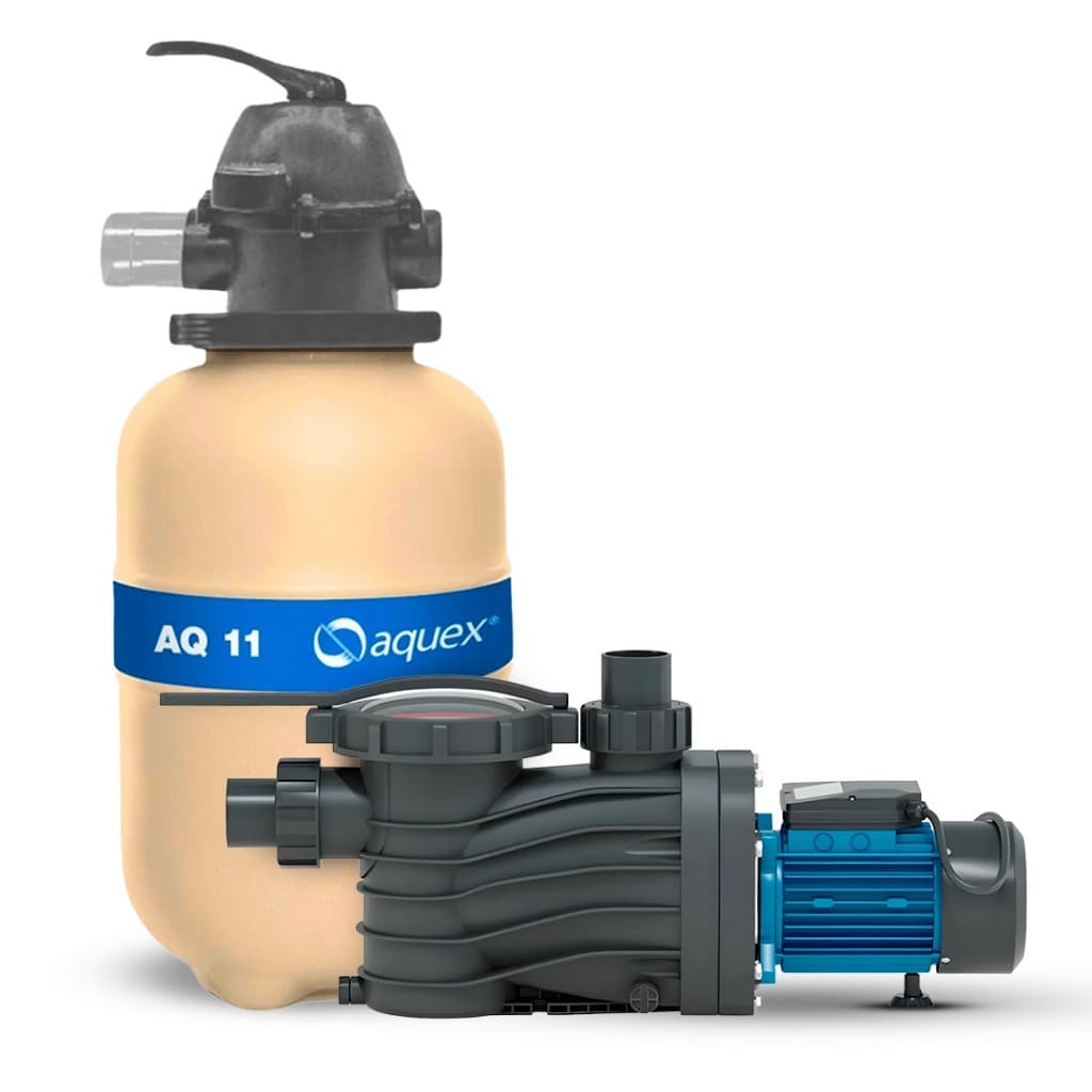 Conjunto Bomba 1/4cv e Filtro Para Filtragem De Piscinas De 20mil litro