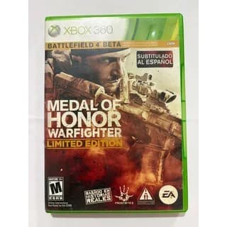 JOGO MEDAL OF HONOR WARFIGHTER EDIÇÃO LIMITADA ORIGINAL XBOX 360