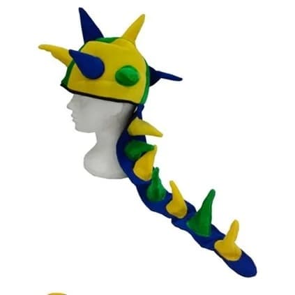 Chapéu sete pontas Brasil torcedor