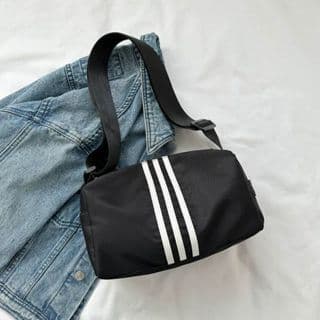 Bolsa Unissex Ombro Tranversal Média Boho ou Estilo Mensageiro Academia, Passeio Casual