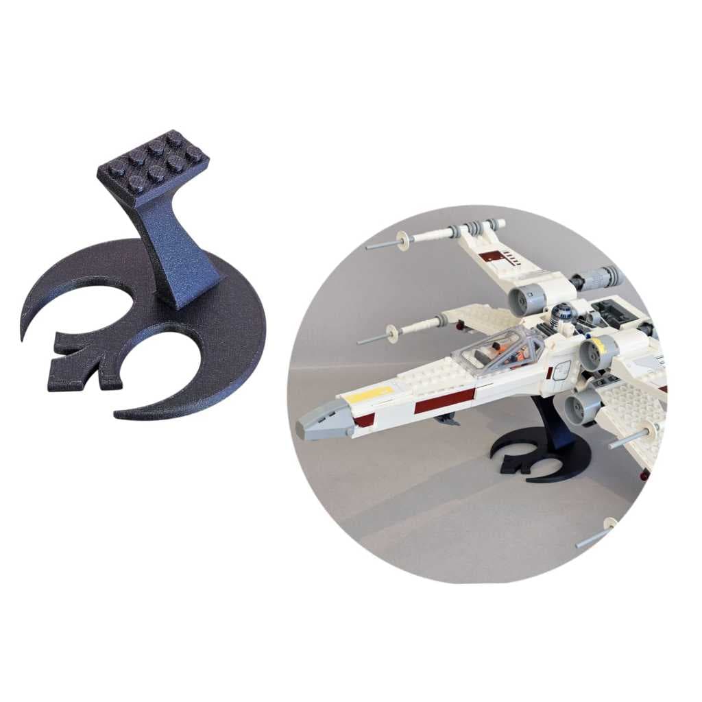 Suporte de Exibição para Star Wars X-Wing de Lego