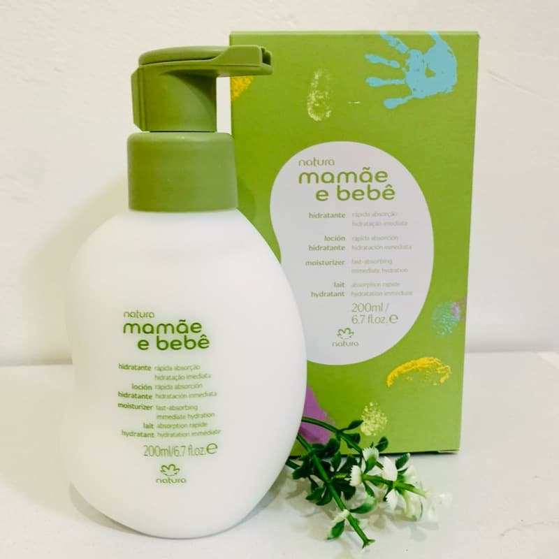 Hidratante Corporal Natura Mamãe e Bebê 200ml | Hidratação Suave para Pele Sensível