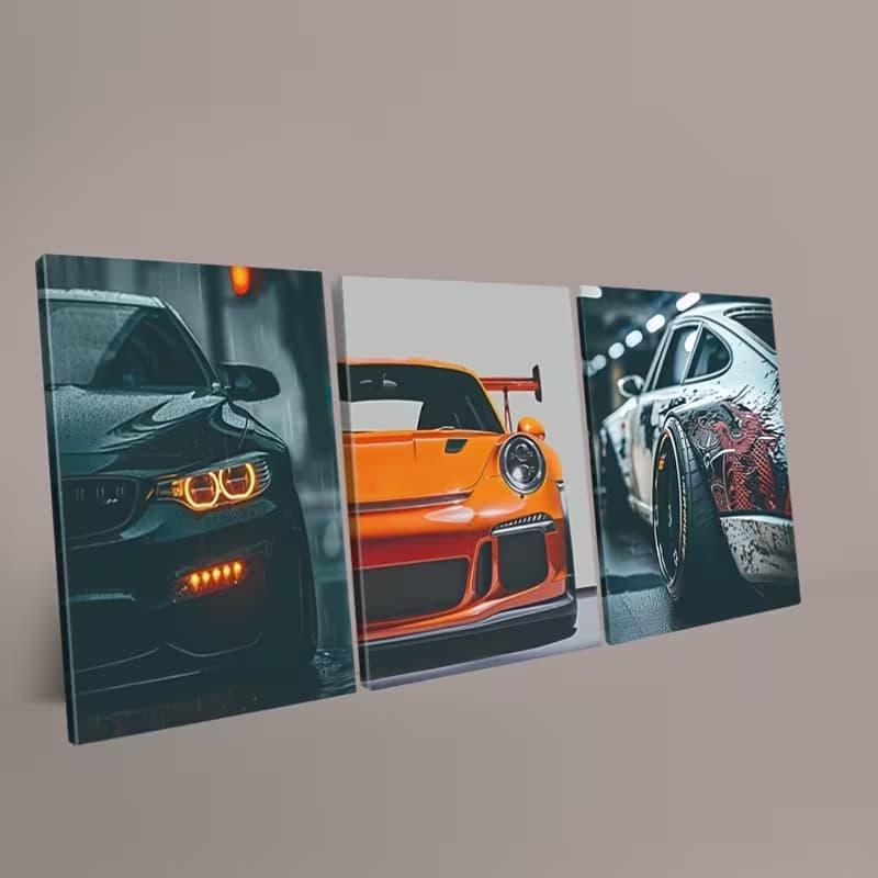 Quadro Decorativo Speed Culture Carros Esportivos