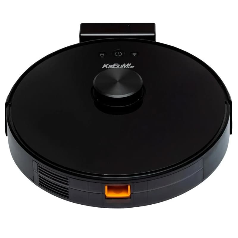 Robô Aspirador e Passa Pano KABUM! smart 700 - 5 Modos de Limpeza, Mapeamento a Laser 3D, Base de Carregamento - Bivolt