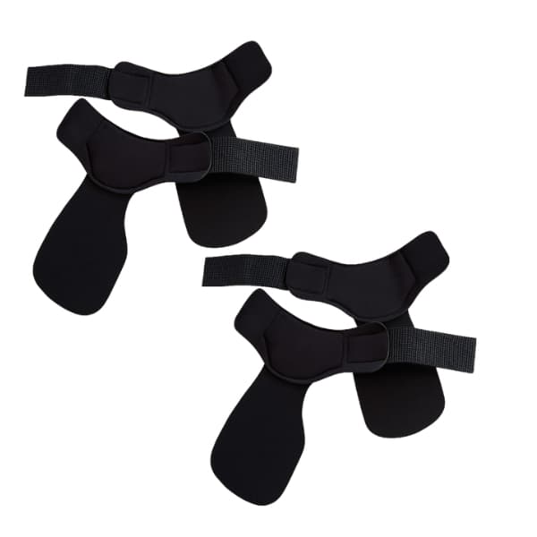 kit 2 Hand Grip Cross Training Protetor De Mãos Para Pull Up Lpo Preto Academia Envio Imediato Luva Palmar Competition