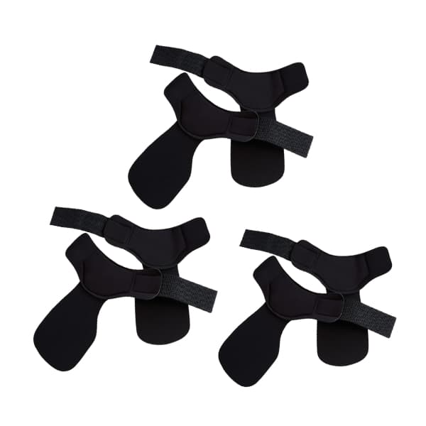 KIT 3 unidades Luvas Hand Grip Cross Protetor Maos Lona Academia Musculação Extreme Competition Sem Furo Promoção Par