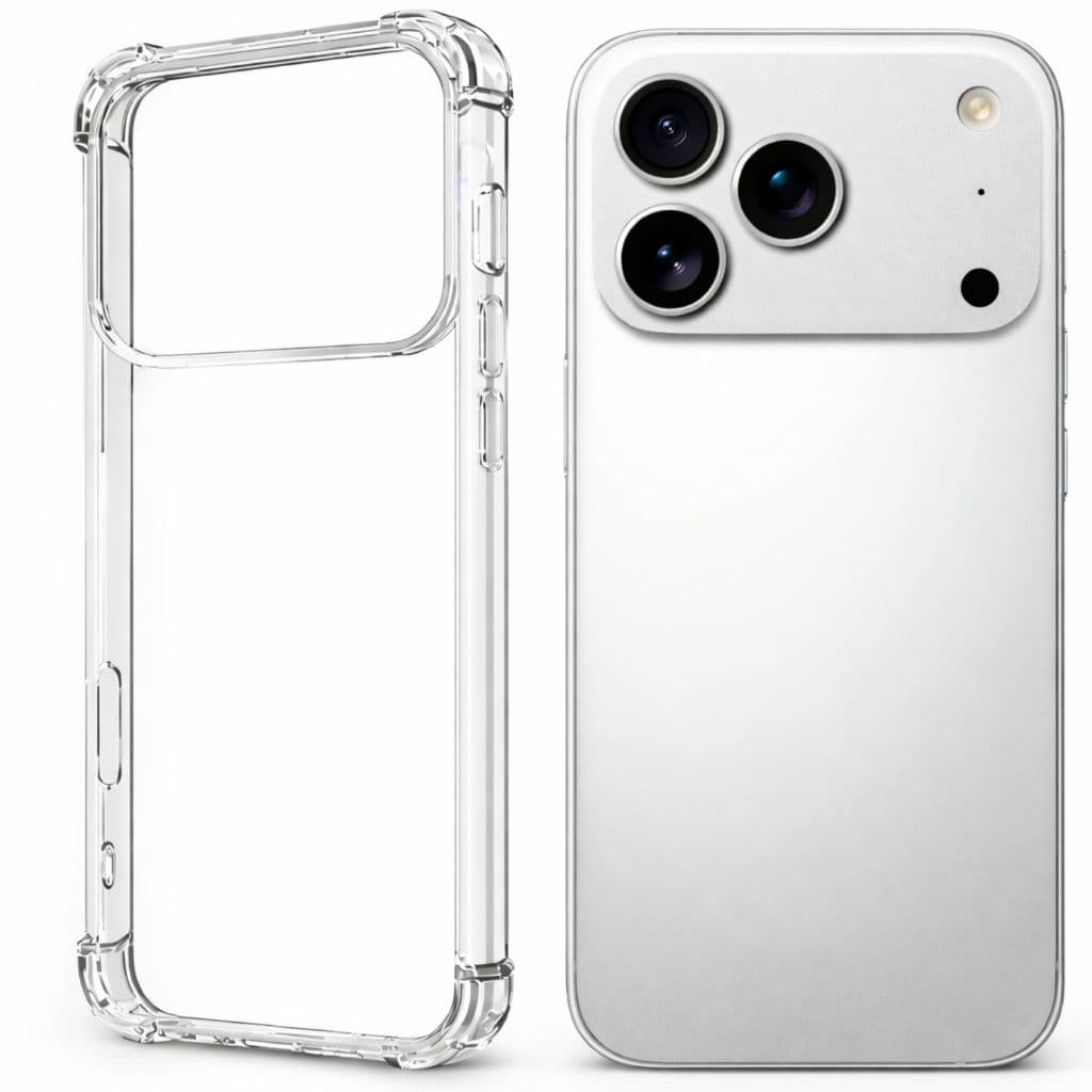 Capa Capinha Anti-Impacto Transparente Capa Para IPhone 17 Pro Max, 17 Pro, 17 Air e 17