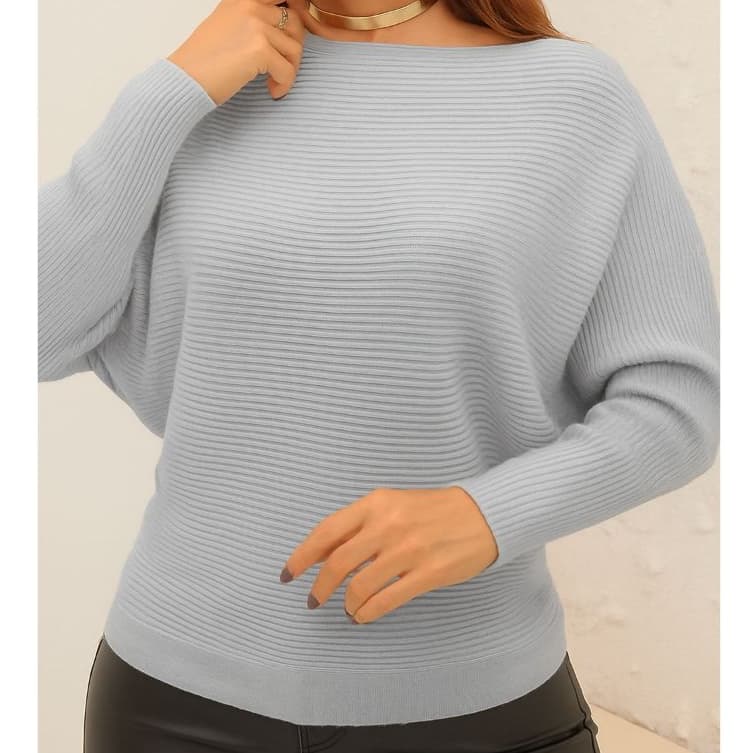 Blusa de Frio de Tricot Blusa Feminina Inverno Blusa de Linha