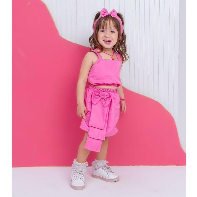 Conjunto Infantil Menina Blogueirinha | 1, 2, 3, 4 ANOS