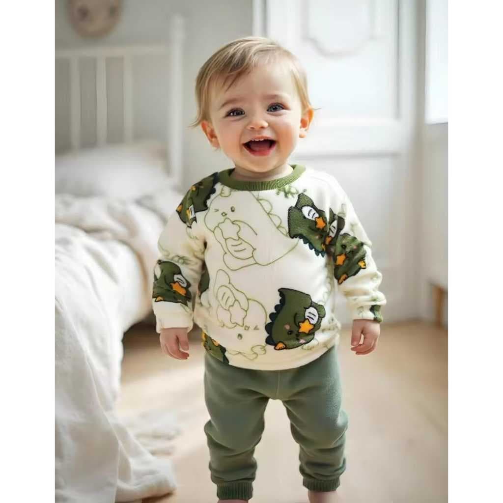2-3 anos, camisa de frio, roupa infantil, roupa de frio bebe, bebe, roupa criança, blusa de frio dino, dinossauro, frio