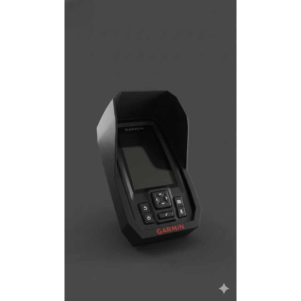 Viseira Anti-Reflexo  Case Protetor de Sol para Garmin Striker 4 Plus, Vivid 4CV