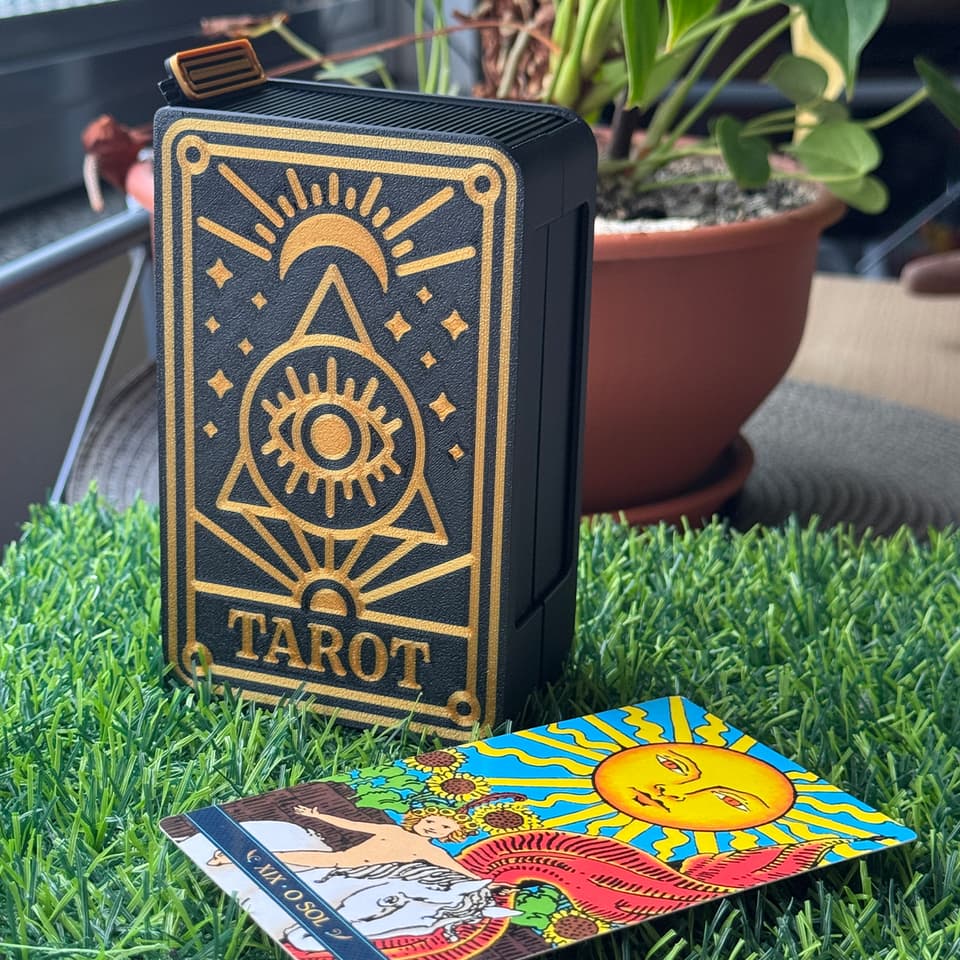 Deckbox de Tarot Caixa Organizadora para Cartas
