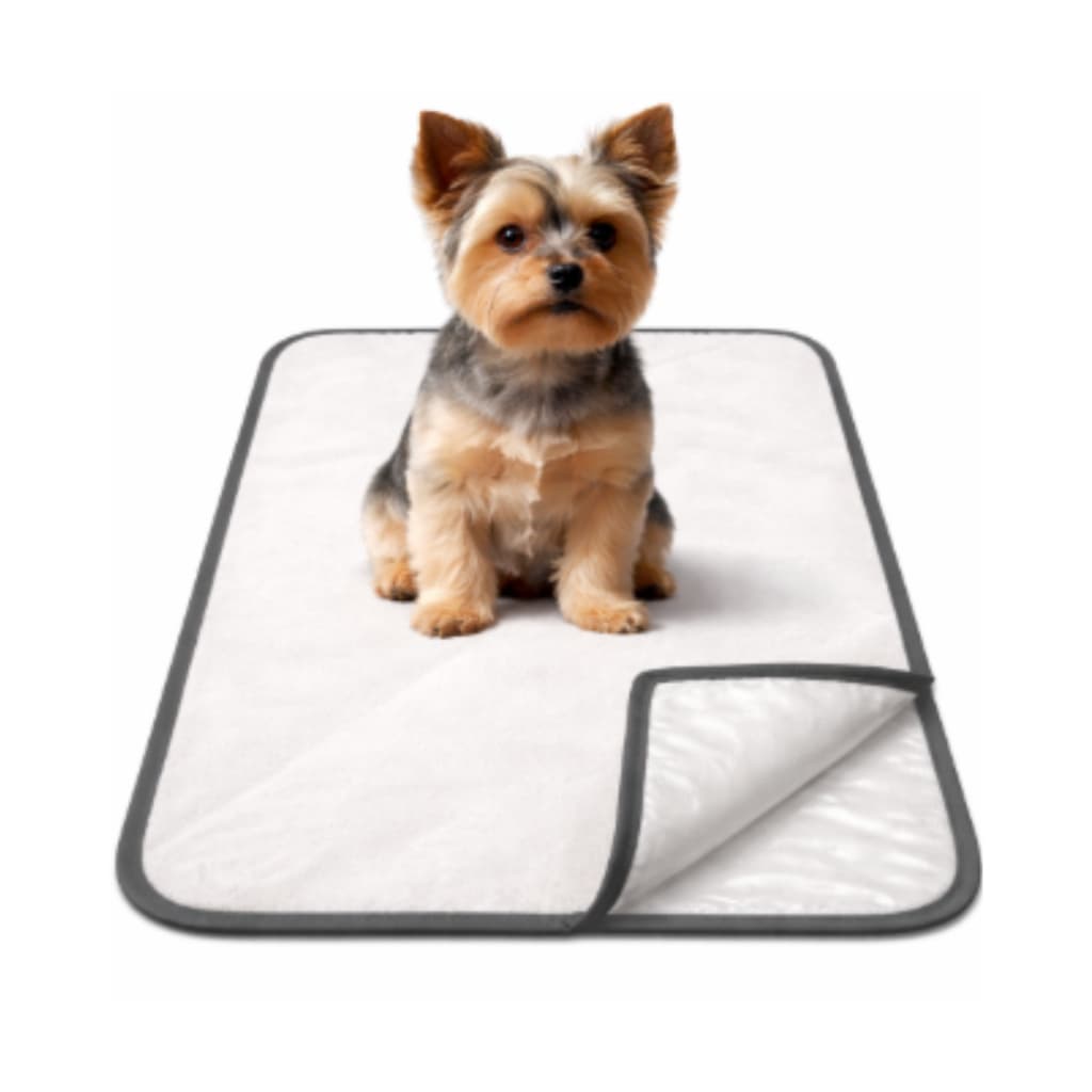 Tapete Higienico Caes Pet Lavável Cachorro Xixi Dog Grande Preto