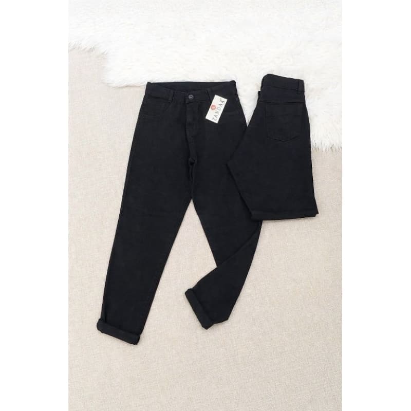 calça mom jeans feminina, calça estilosa feminina, calça preta reta, calça old money