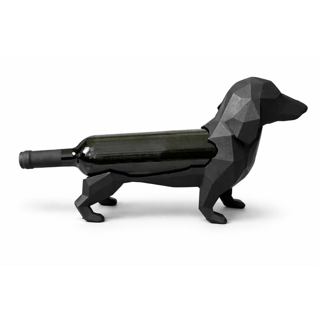 Porta-Vinhos Decorativo Cachorro Dachshund – Design Moderno