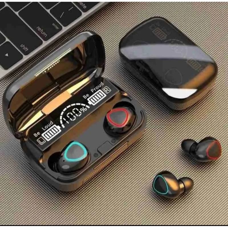 Fone de Ouvido Bluetooth M10 com Ultra Longa Duração de Bateria,Controle por Toque Intra-Auricular,Fone Sem Fio