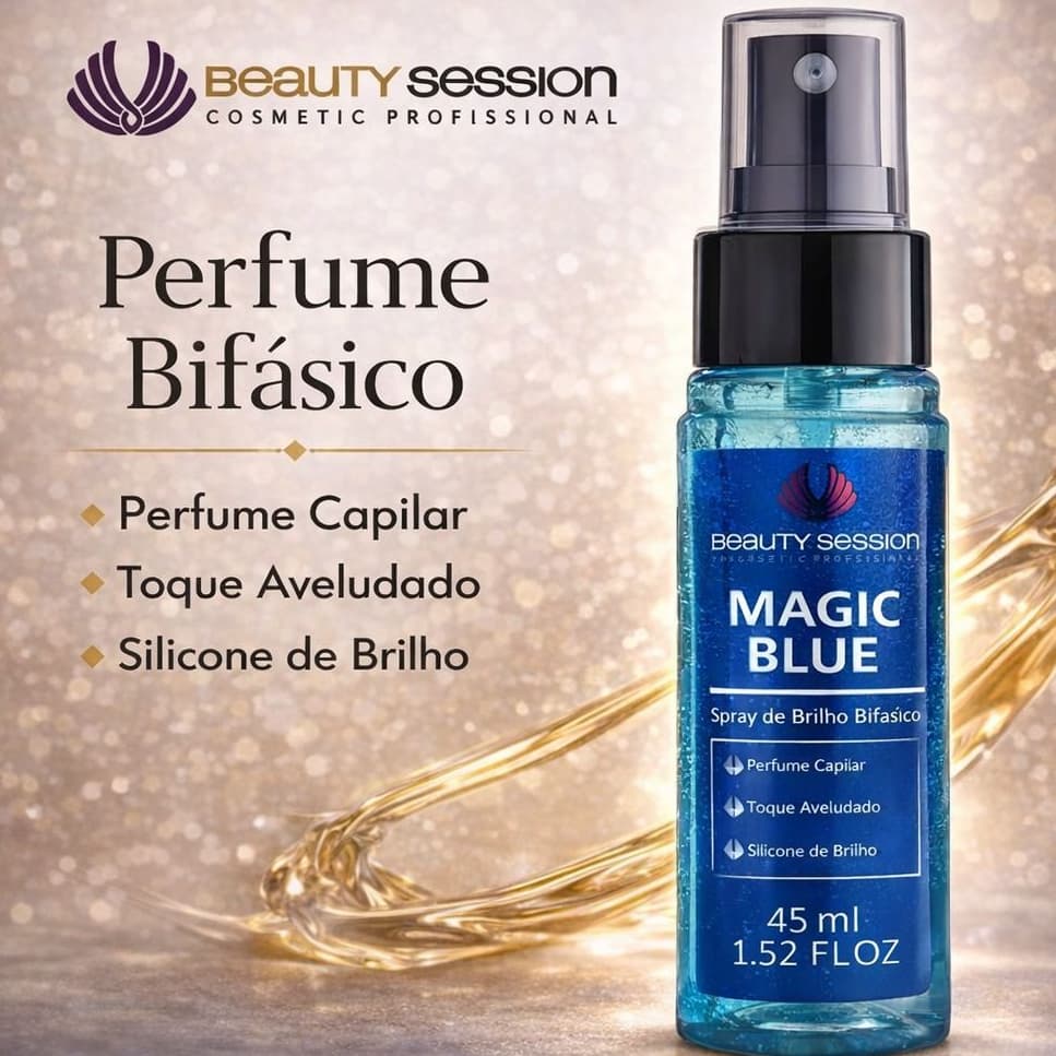 Perfume Capilar Mágic Blue Beauty Session Professional