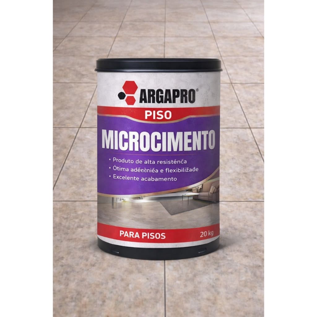 Microcimento Para pisos 50mpa kit (cores espeçiais)