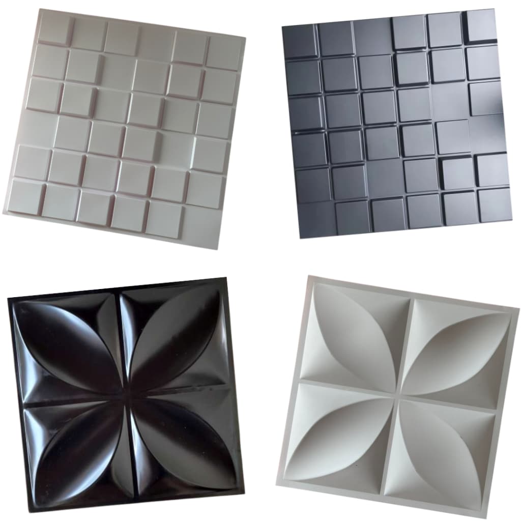 Kit Painel 3D Placas 25x25cm