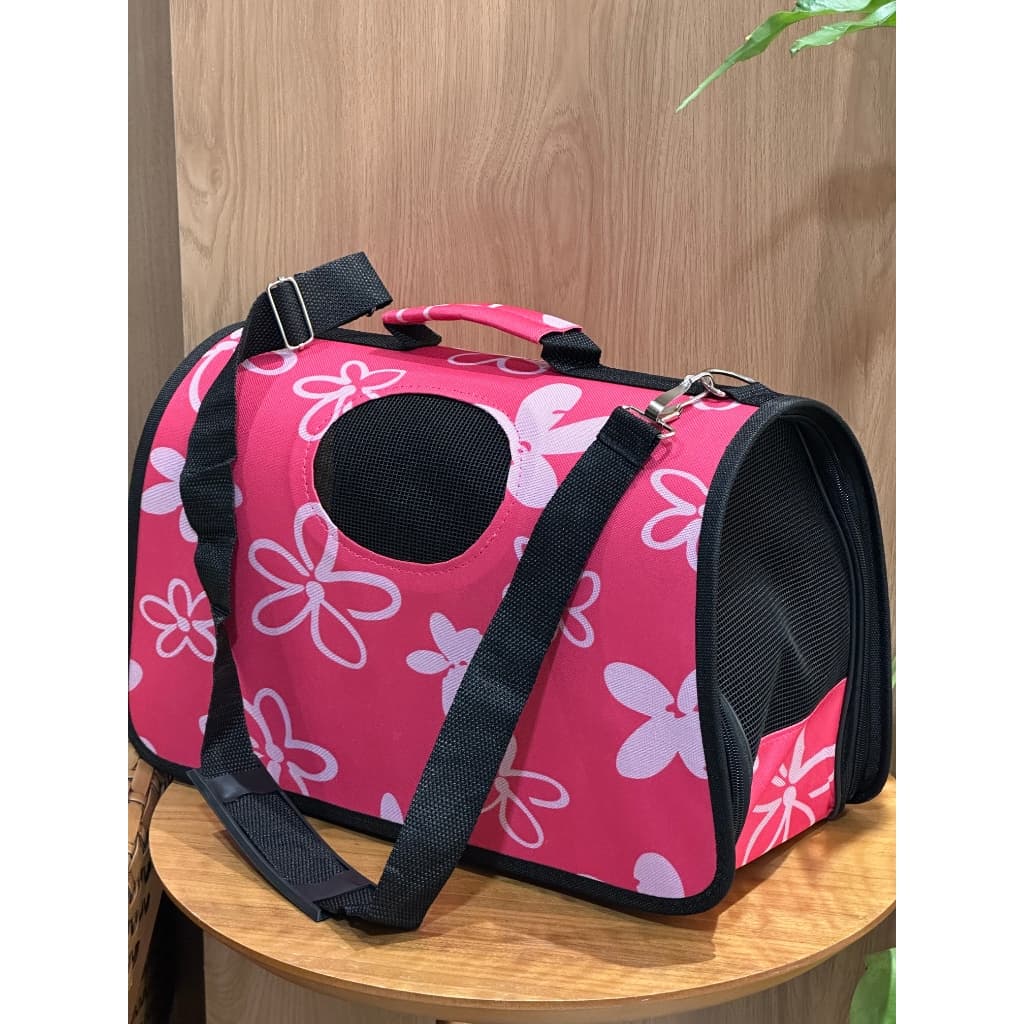 Bolsa Para Pet Conforto e Estilo para Transportar Seu Pet! Espaçosa (40x20x30cm). Leve Seu Amigo com Elegâ