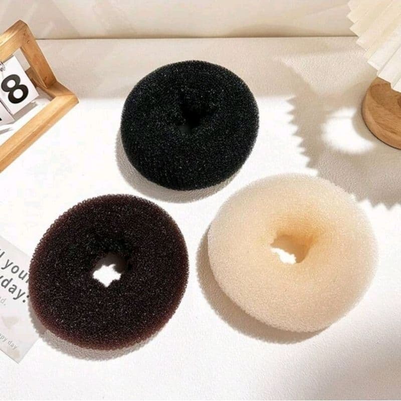 KIT rosquinha para coque, donut cabelo, donut para coque, enchimento cabelo, enchimento de bailarina, espuma para coque