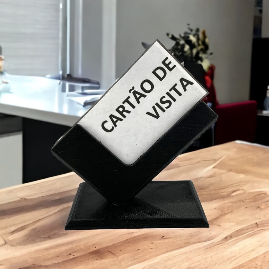 porta cartao de visita-display expositor de mesa balcao-Porta-Cartões para loja elegante designer moderno porta panfleto