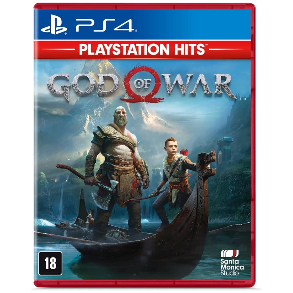 Jogo God of War (Físico, Lacrado) PS4 Hits