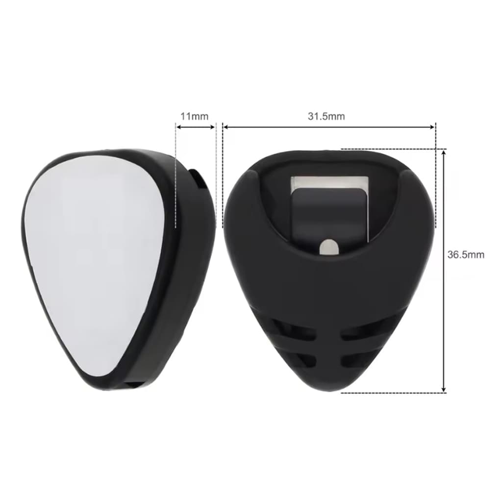 Porta Palhetas Suporte de Palhetas p/ Violão Guitarra Baixo Viola Ukulele