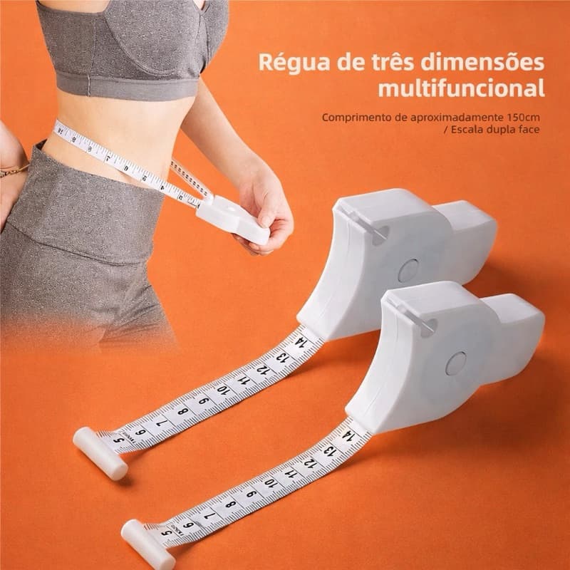 Fita De Medição Corporal/Fita Métrica Antropométrica Corporal Com Cálculo De Imc Da