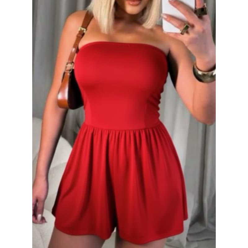 Vestido Tomara Que Caia Preto Feminino Curto Rodado Tamanho Único --- Cod. 137