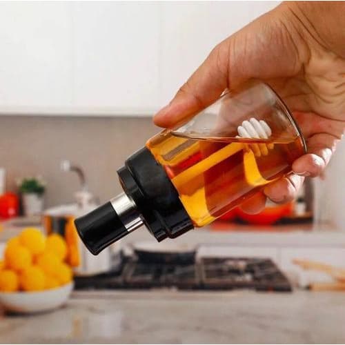 Meleira de Vidro 260ml com Tampa Rosqueável e Pegador Espiral