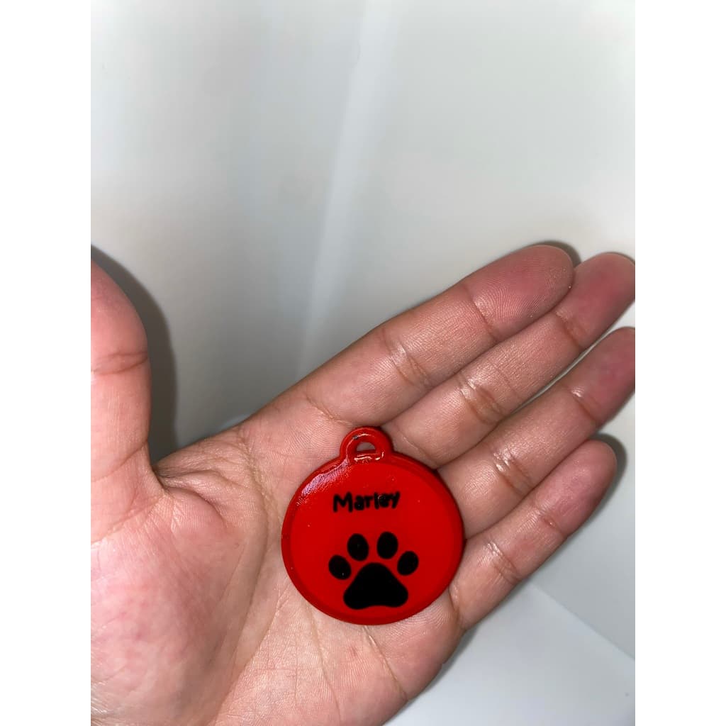 Plaquinha de Identificação Pet NFC Personalizada – Tag Inteligente para Coleira