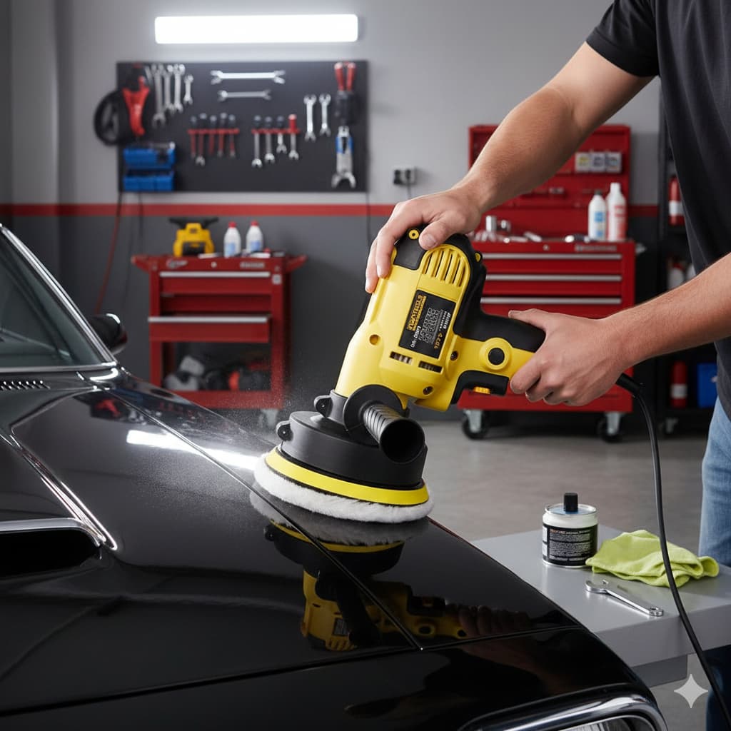 Politriz Lixadeira Automotiva Profissional 127V lixadeira de polir lustrar carro